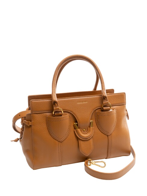YORK Borsa a mano in pelle martellata CUIR - Borse Donna