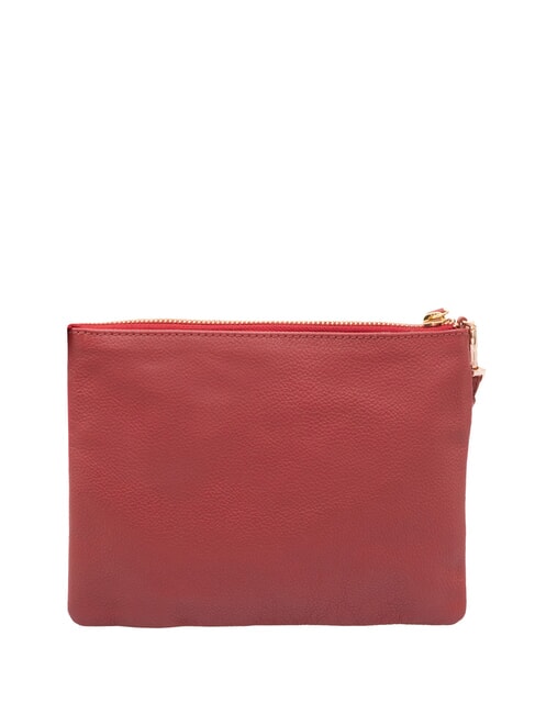 SMALL Pochette in pelle piccola con polsierina red - Borse Donna