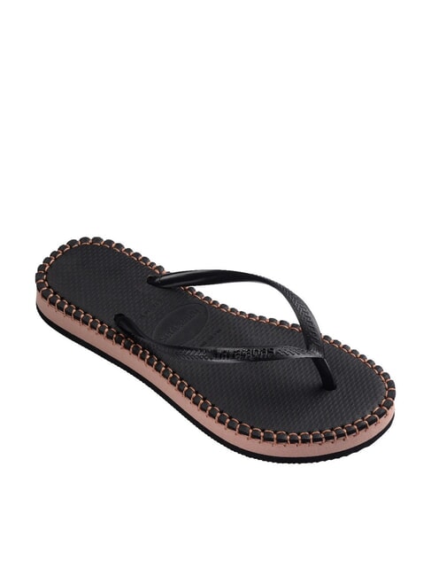 SLIM FLATFORM Infradito NERO - Scarpe Donna