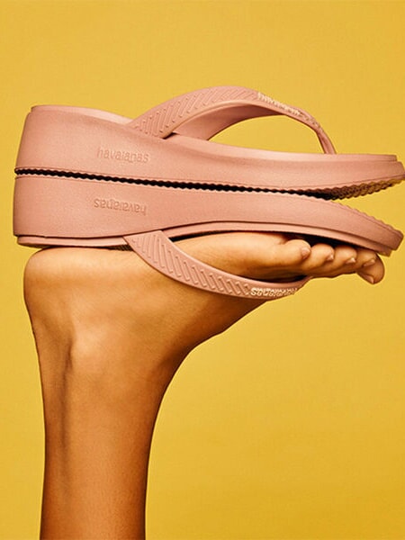 HIGH PLATFORM Infradito ballet rose - Scarpe Donna