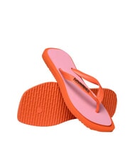 HAVAIANAS TOP SQUARE FUSION Infradito sunset orange - Scarpe Donna - 5