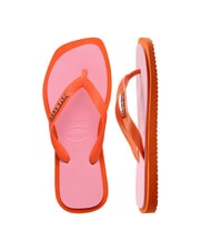 HAVAIANAS TOP SQUARE FUSION Infradito sunset orange - Scarpe Donna - 4