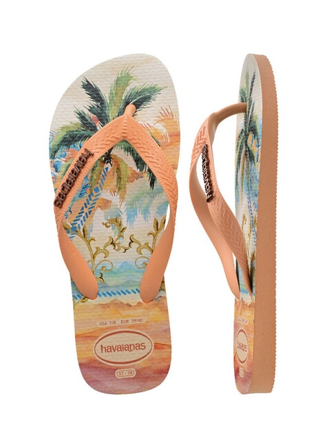 TOP TROPICALIA Infradito peach - Scarpe Donna
