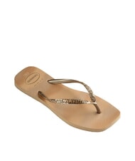 HAVAIANAS STYLESLIM SQUARE GLITTER Infradito squadrate golden - Scarpe Donna - 3