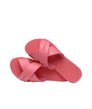 HAVAIANAS AQUA Ciabattina fascia incrociata pink porcelain - Scarpe Donna - 5