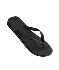 HAVAIANAS TOP RUBBER LOGO FILETE Infradito NERO - Scarpe Uomo - 3