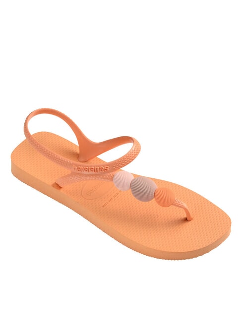 FLASH URBAN PLUS Infradito con decorazioni peach - Scarpe Donna