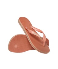 HAVAIANAS BRASIL LOGO Infradito  pink clay - Scarpe Unisex - 3