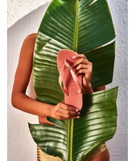 HAVAIANAS BRASIL LOGO Infradito  pink clay - Scarpe Unisex - 4