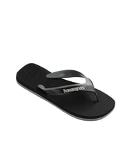 HAVAIANAS DUAL Infradito black/steel grey - Scarpe Uomo - 3