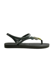 HAVAIANAS FLASH URBAN PLUS Infradito con decorazioni olivegreen - Scarpe Donna - 2