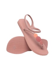 HAVAIANAS FLASH URBAN PLUS Infradito con decorazioni rose crocus/rose retro/pink - Scarpe Donna - 4