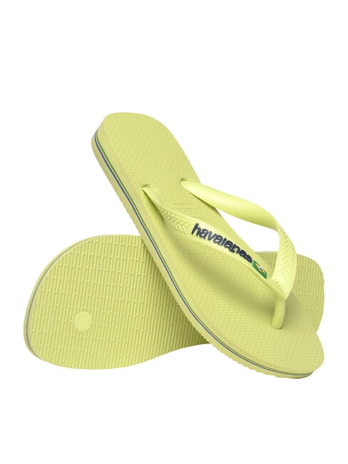 BRASIL LOGO Infradito  matcha green - Scarpe Unisex