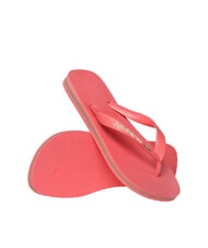 HAVAIANAS BRASIL LOGO Infradito  tropical coral - Scarpe Unisex - 3