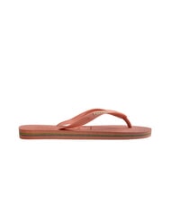 HAVAIANAS BRASIL LOGO Infradito  pink clay - Scarpe Unisex - 2