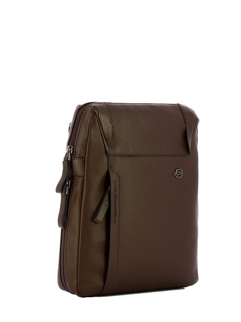 MACBETH Borsello in pelle espandibile MORO - Tracolle Uomo