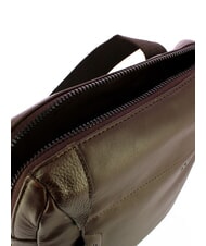 PIQUADRO MACBETH Borsello in pelle espandibile MORO - Tracolle Uomo - 4