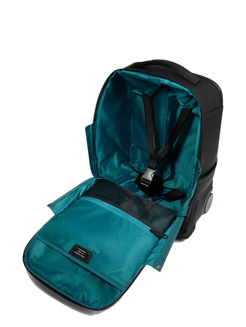 CORNER SPECIALE GOMMATO Trolley Zaino cabina undeseater con porta pc 15,6" Nero - Bagagli a mano