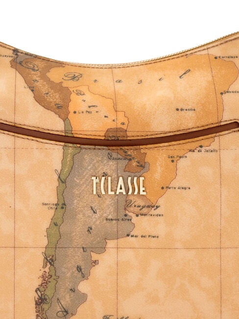 GEO CLASSIC Borsa mezzaluna a spalla NATURALE - Borse Donna