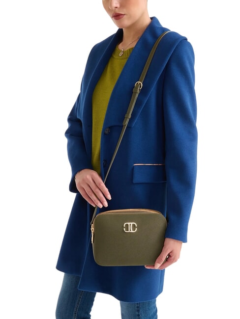 SKYE Borsa camera case doppia zip verde muschio - Borse Donna