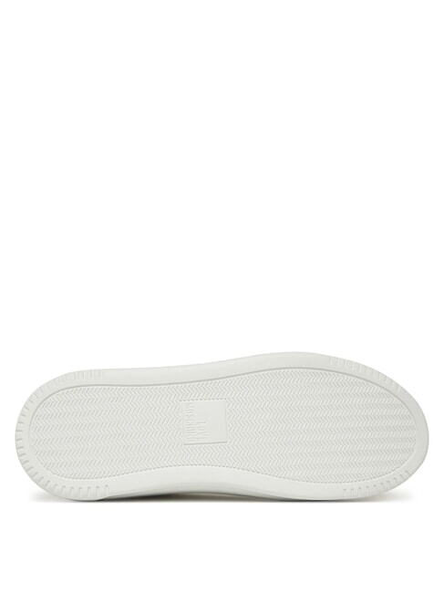 ECLIPSE50 Sneakers in pelle bianco/burgundy - Scarpe Donna