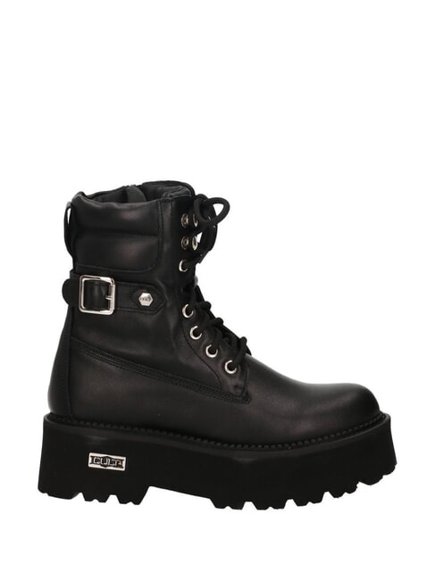 ROCKY Anfibi in pelle nero - Scarpe Donna