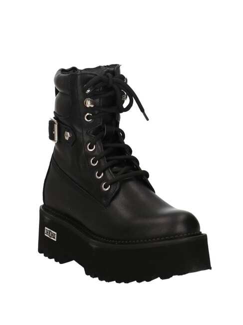 ROCKY Anfibi in pelle nero - Scarpe Donna