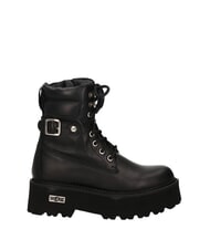 CULT ROCKY Anfibi in pelle nero - Scarpe Donna - 3