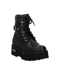 CULT ROCKY Anfibi in pelle nero - Scarpe Donna - 2