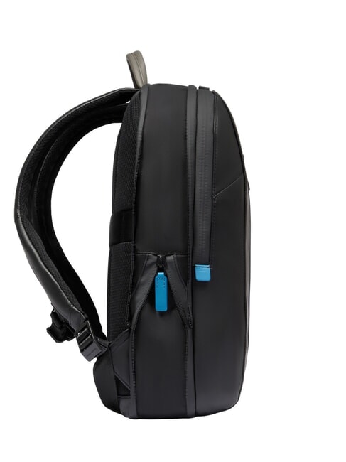 URBAN Zaino porta PC 15,6", in pelle nero grigiongr - Zaini da lavoro porta PC