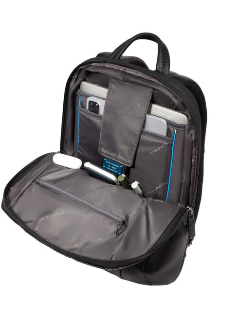 URBAN Zaino porta PC 15,6", in pelle Nero - Zaini da lavoro porta PC