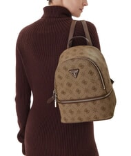 GUESS SILIA Zainetto LATTE LOGO - Borse Donna - 4