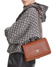 GUESS NOELLE 2 Borsetta a tracolla light cognac - Borse Donna - 5