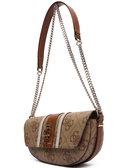 ERENIA Borsa a tracolla convertible LATTE LOGO - Borse Donna