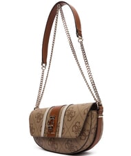 GUESS ERENIA Borsa a tracolla convertible LATTE LOGO - Borse Donna - 3