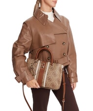 GUESS ERENIA Borsa a mano, con tracolla LATTE LOGO - Borse Donna - 5