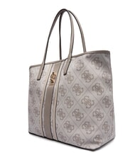 GUESS ERENIA Shopper con pochette dark taupe logo - Borse Donna - 2