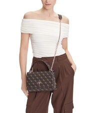 GUESS NOELLE 2 4G Borsetta a spalla / a tracolla brown - Borse Donna - 5