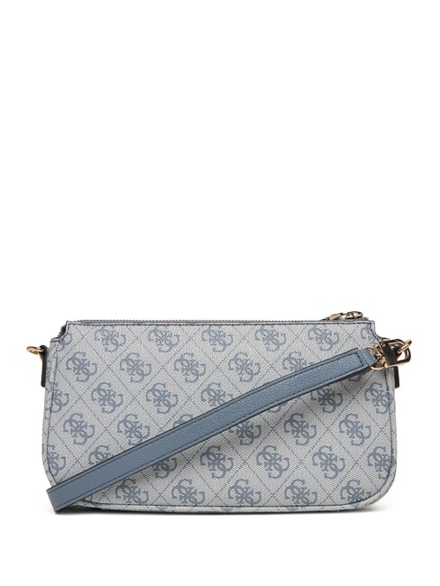 NOELLE 2 Doppia borsa a tracolla slate logo - Borse Donna