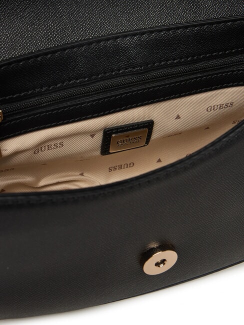 MIMINA Borsa a tracolla con flap NERO - Borse Donna