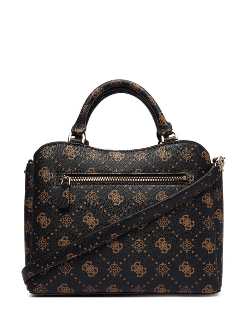 SILIA Borsa a mano con tracolla espresso logo - Borse Donna