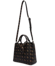 GUESS SILIA Borsa a mano con tracolla espresso logo - Borse Donna - 3