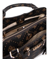 GUESS SILIA Borsa a mano con tracolla espresso logo - Borse Donna - 4