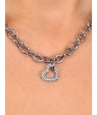 MORELLATO INCONTRI Collana con cuore e cristalli ACCIAIO - Collane - 5