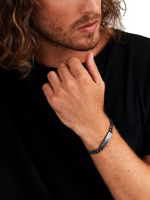 ENERGY Bracciale Nero - Bracciali Uomo