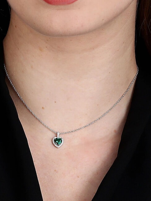TESORI  Collana in argento 925 verde - Collane
