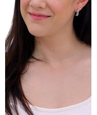 ALVIERO MARTINI PRIMA CLASSE 1CLASSE Orecchini logo in argento acciaio - Orecchini - 3