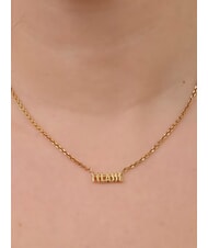 ALVIERO MARTINI PRIMA CLASSE MONTENAPO Collana in argento con logo oro - Collane - 2