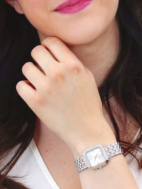 CORFU Orologio solo tempo in acciaio acciaio - Orologi