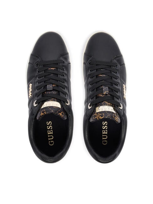 WELLI Sneakers in pelle BLACK BROWN - Scarpe Donna